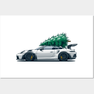 GT3 RS 992 Xmas tree Posters and Art